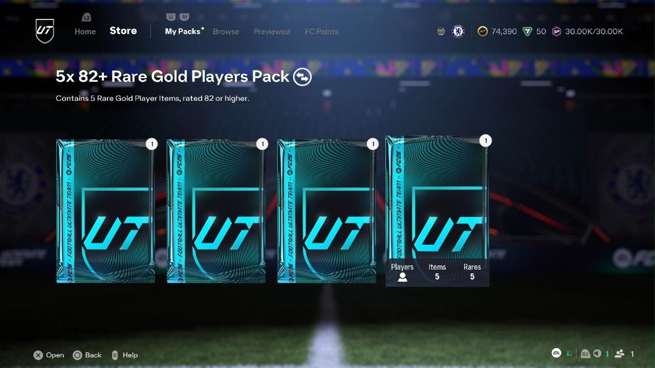 opening 4 crazy tradeable packs-FC 26