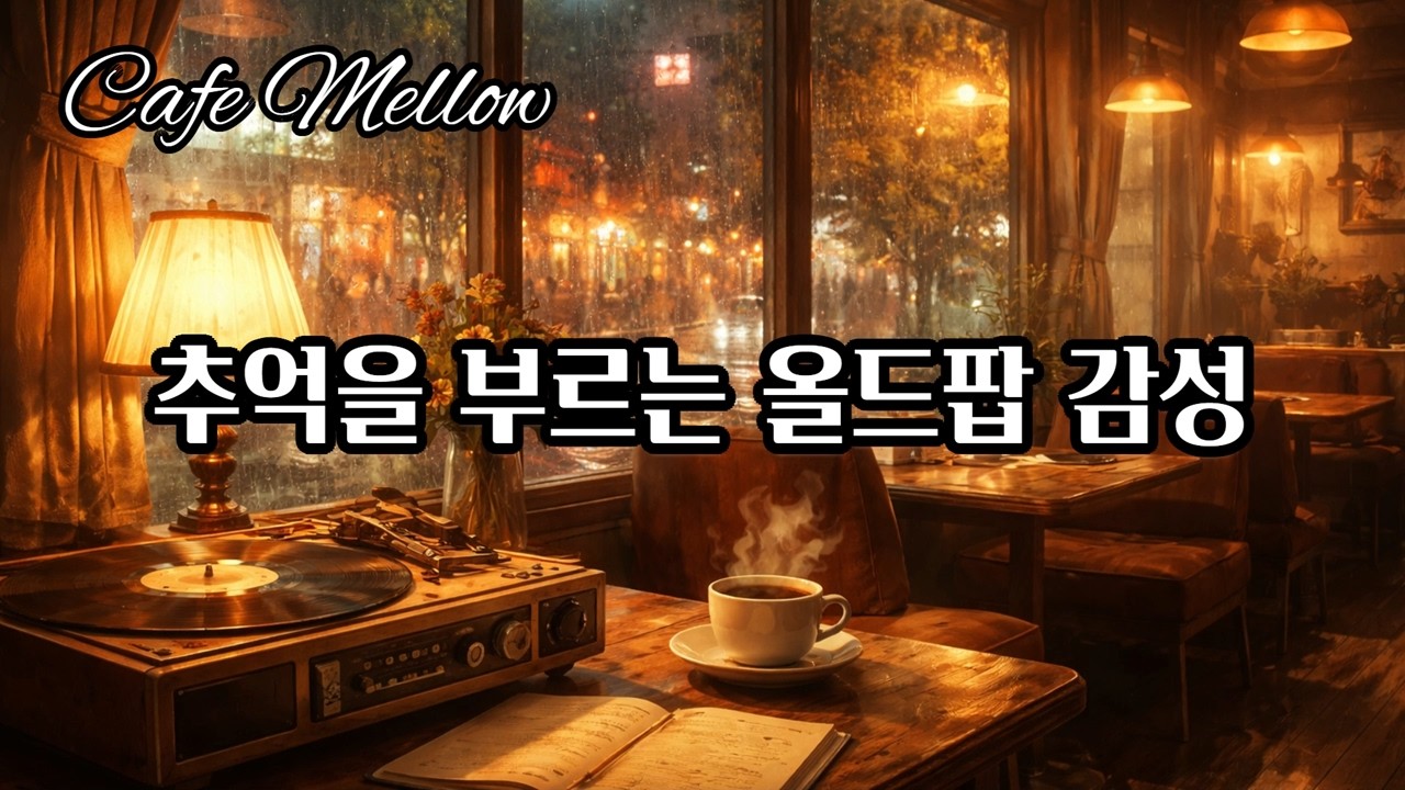 추억을 부르는 올드팝 감성팝송 | 카페음악 | 힐링음악 | 7080 감미로운 팝