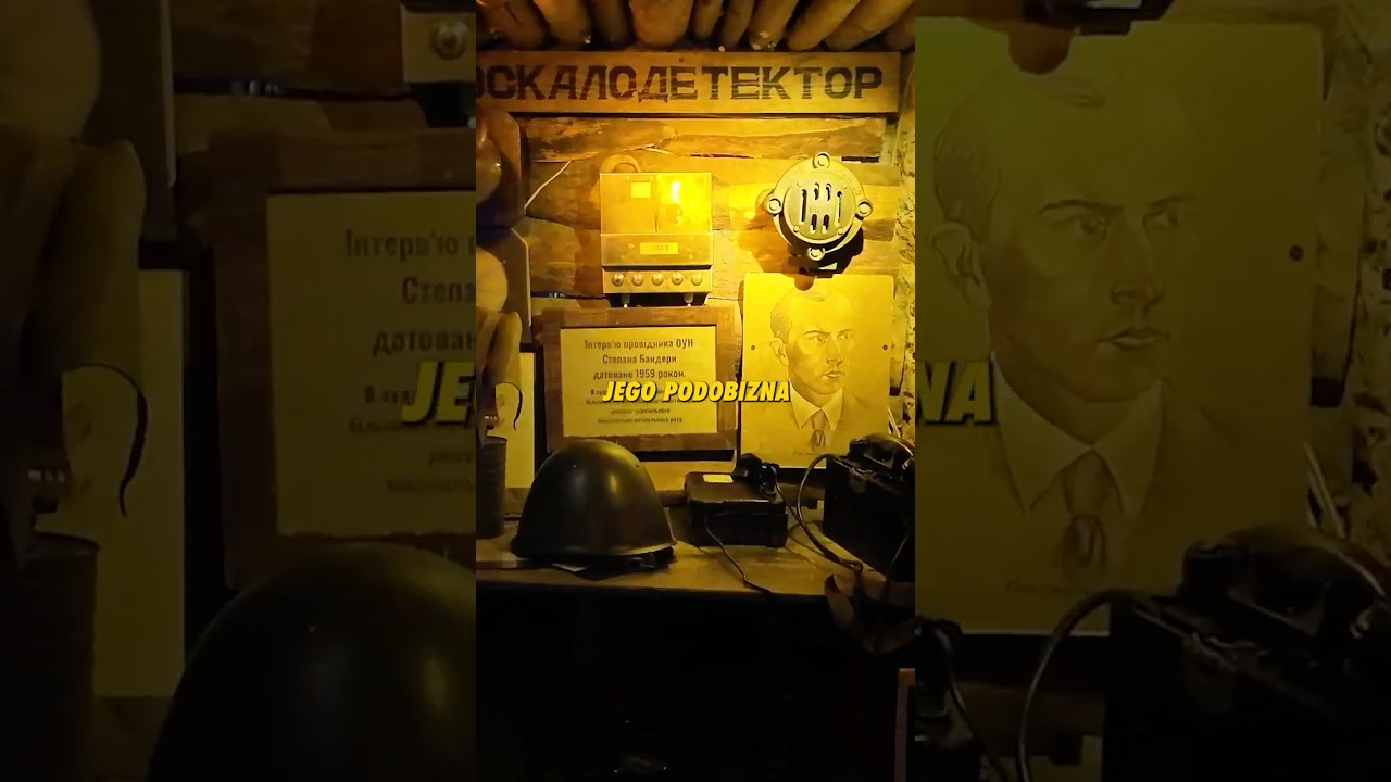 Ta restauracja czci Banderę i UPA, byłem w szoku 😳 #podr&oacute;że #ukraina #ukraine #lviv #lw&oacute;w