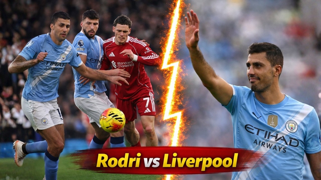 Rodri Vs Liverpool | FA Cup Quarter Final (04/04/26)