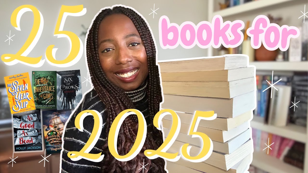 2025 TBR: The 25 books I want to read in 2025 📖✨