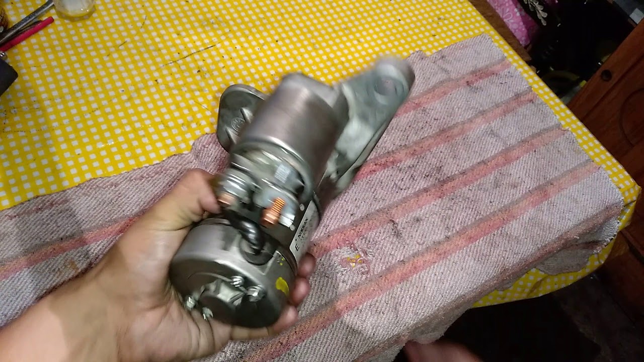 Marcha o motor de arranque del tiida,¿Cuál es su función,fallas y costo?