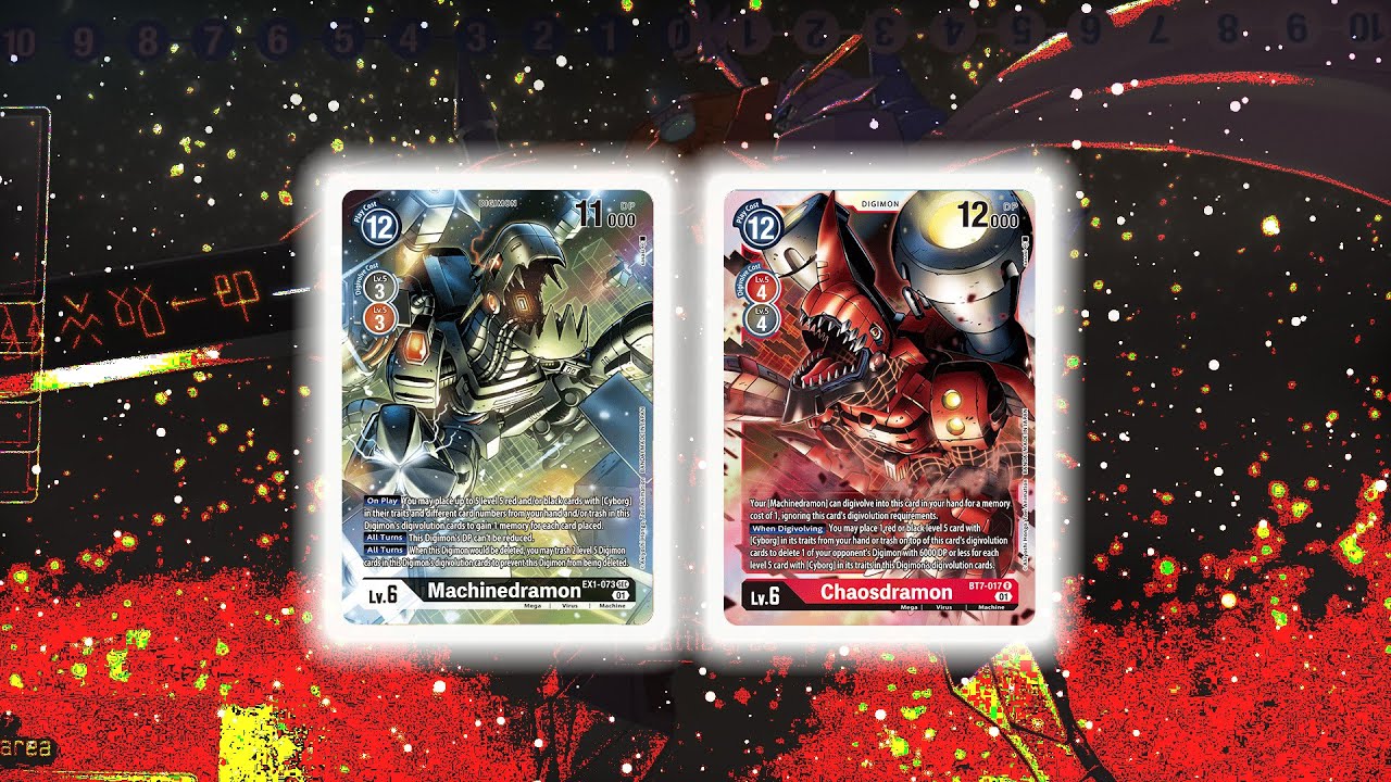 BEST Digimon TCG MACHINEDRAMON MEGAZOO Deck Profile BT7 Format! (Next Adventure BT7 ENG)