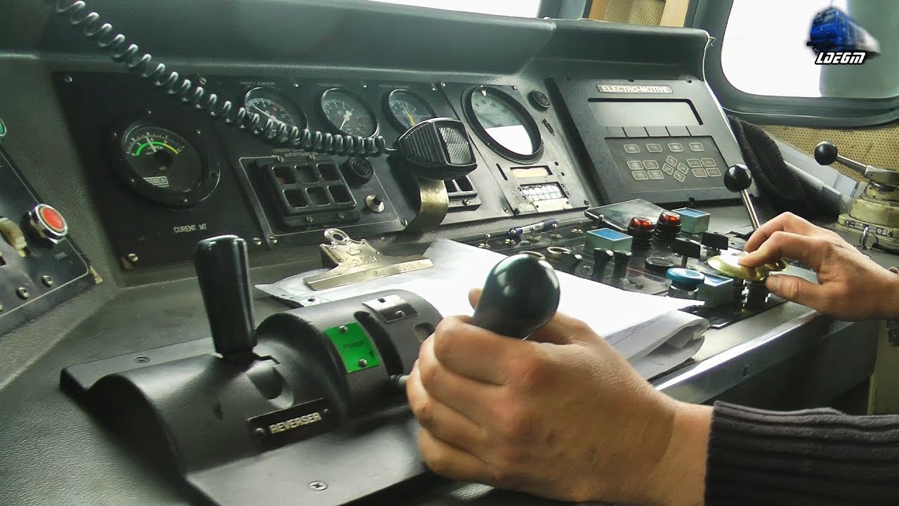Cabview/Führerstandsmitfahrt - Mecanic de Locomotiva pe EGM621 Locomotive Engineer