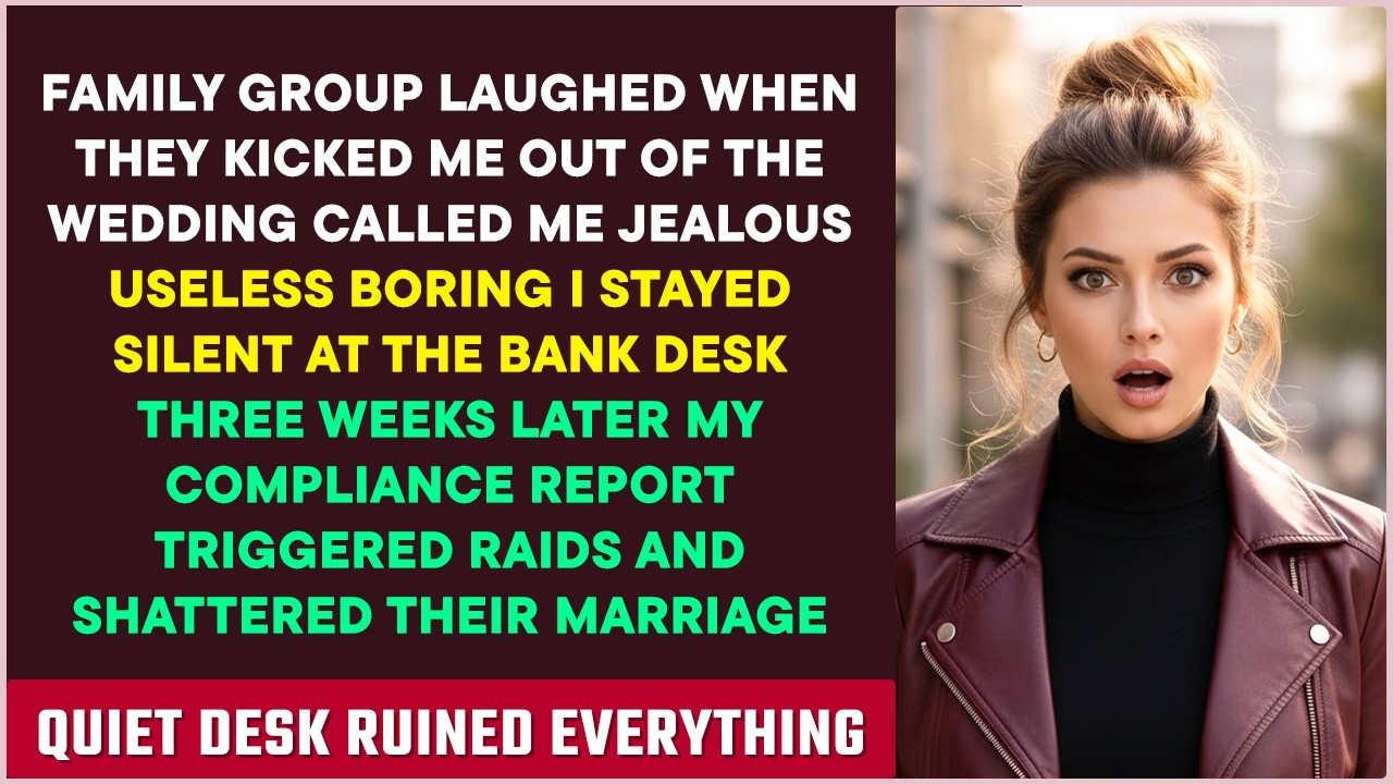 “I Was Banned From My Sister’s Wedding… But My Job Uncovered Something Shocking”