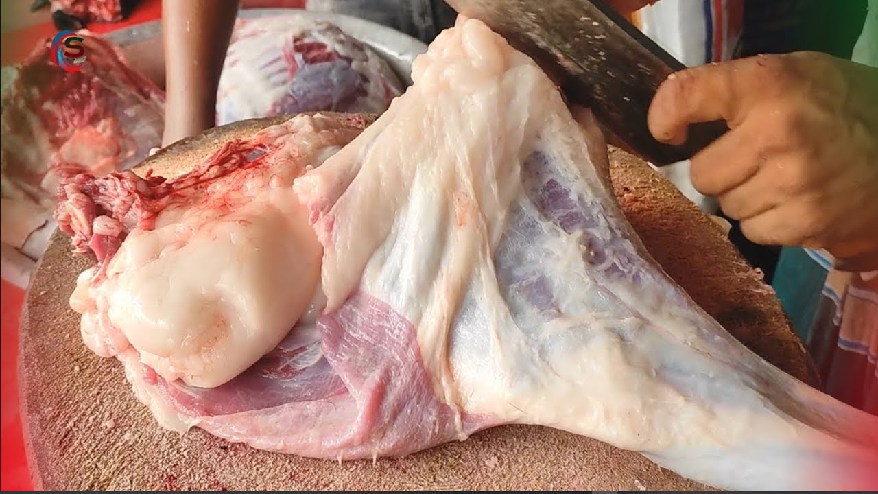 Full Fresh Goat Cutting And | Amazing Cutting Skill | Fast Meat Goat Skin Remove @cuttingstore