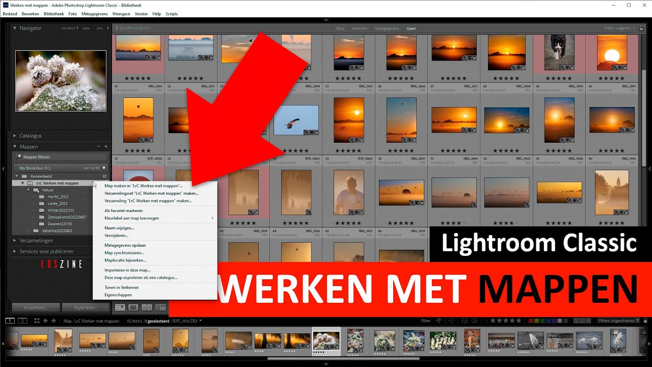 Lightroom Classic | Werken met mappen (Dutch)