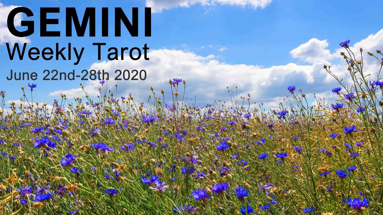 GEMINI WEEKLY TAROT READING  