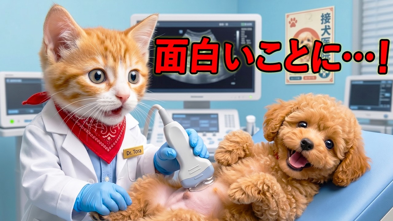 [Heartwarming] Tabby cat Tora bravely bravely works at the animal hospital... A day in the life o...