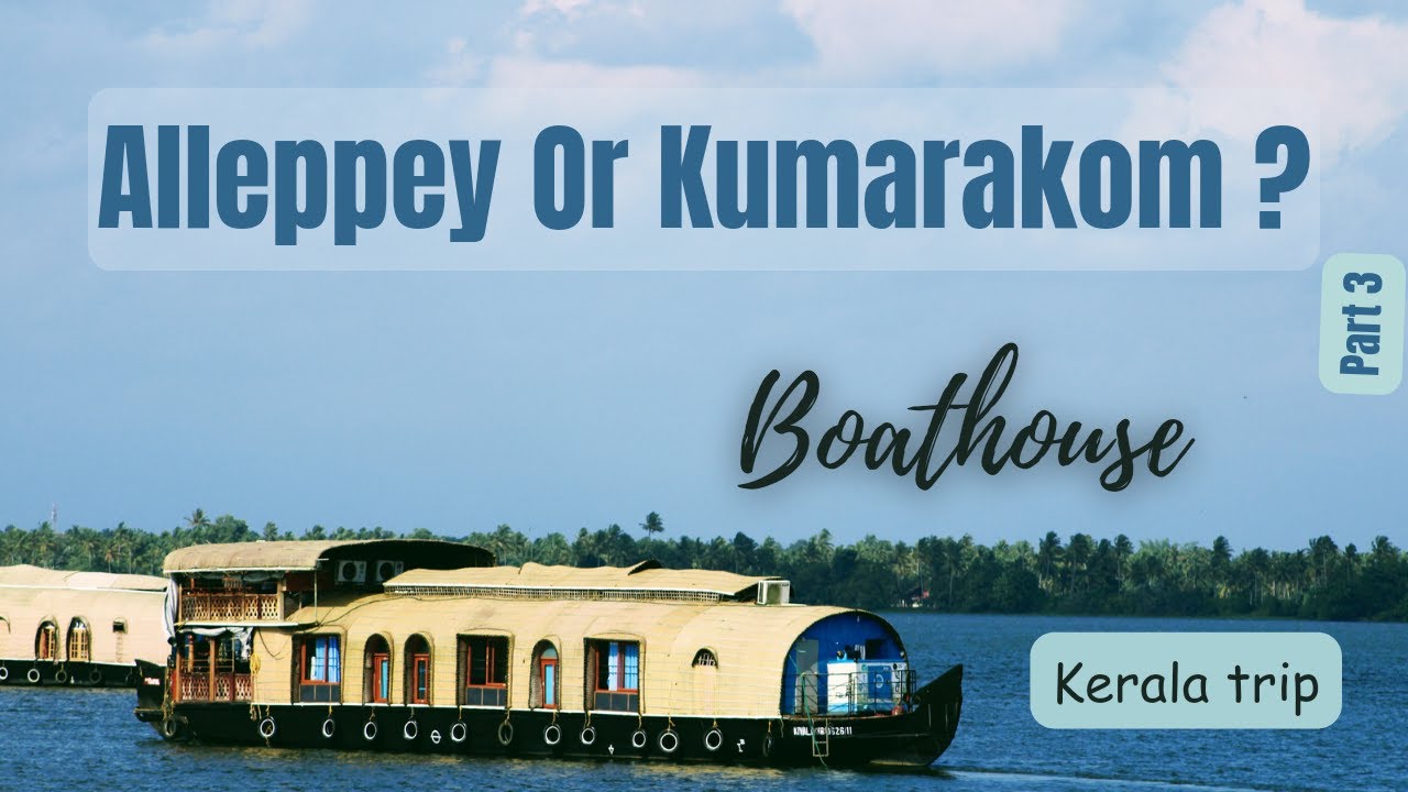 Alleppey or Kumarakom boathouse? | एलेप्पी या कुमारकोम बोथहाउस? | Kerala- part 3 | केरल