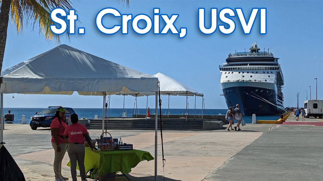 St Croix USVI Cruise Port | Beach & Frederiksted Fort Tour