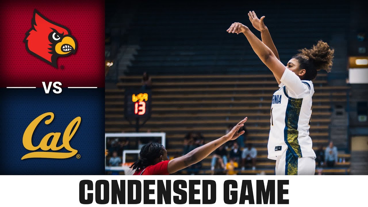 Louisville vs. Cal Condensed Game | 2025-26 ACC Women's Basketball
