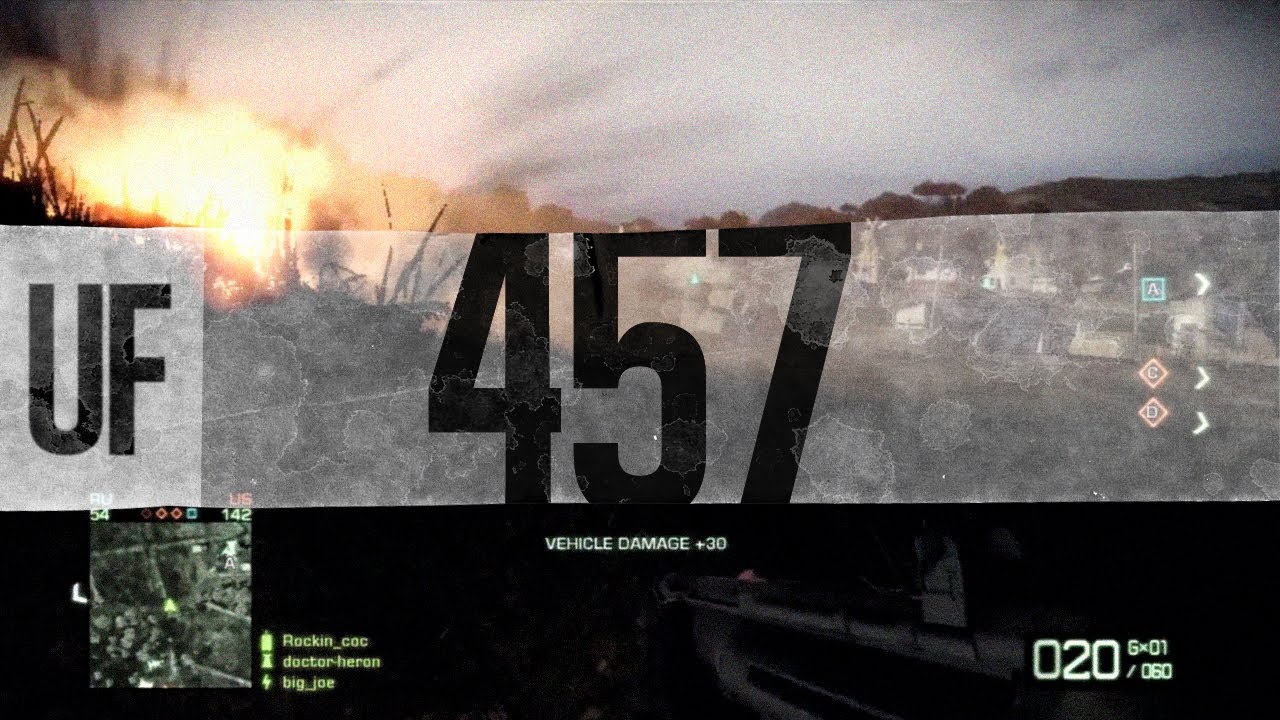 UNCUT FOOTAGE #457 BFBC2 Harvest Day Conquest - Team Russia (PS3)