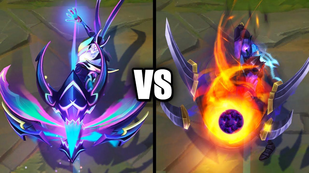 Empyrean Varus vs Dark Star Varus Skins Comparison (League of Legends)