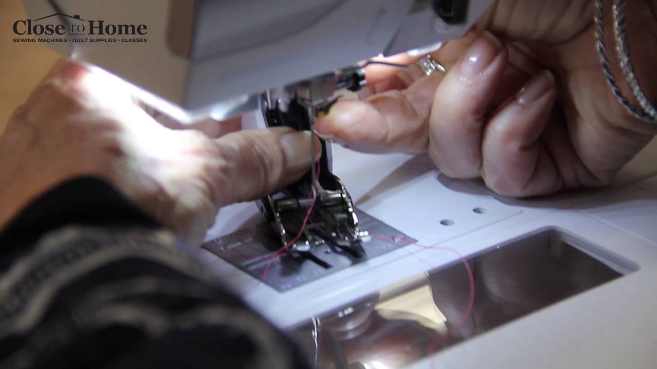 How To Use a Bernina Walkingfoot