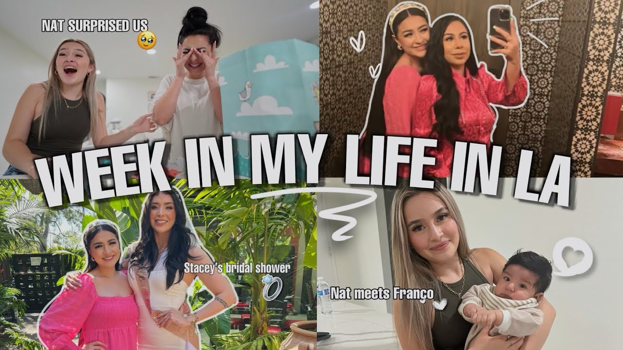 A WEEK IN MY LIFE IN LA | NAT SURPRISED US