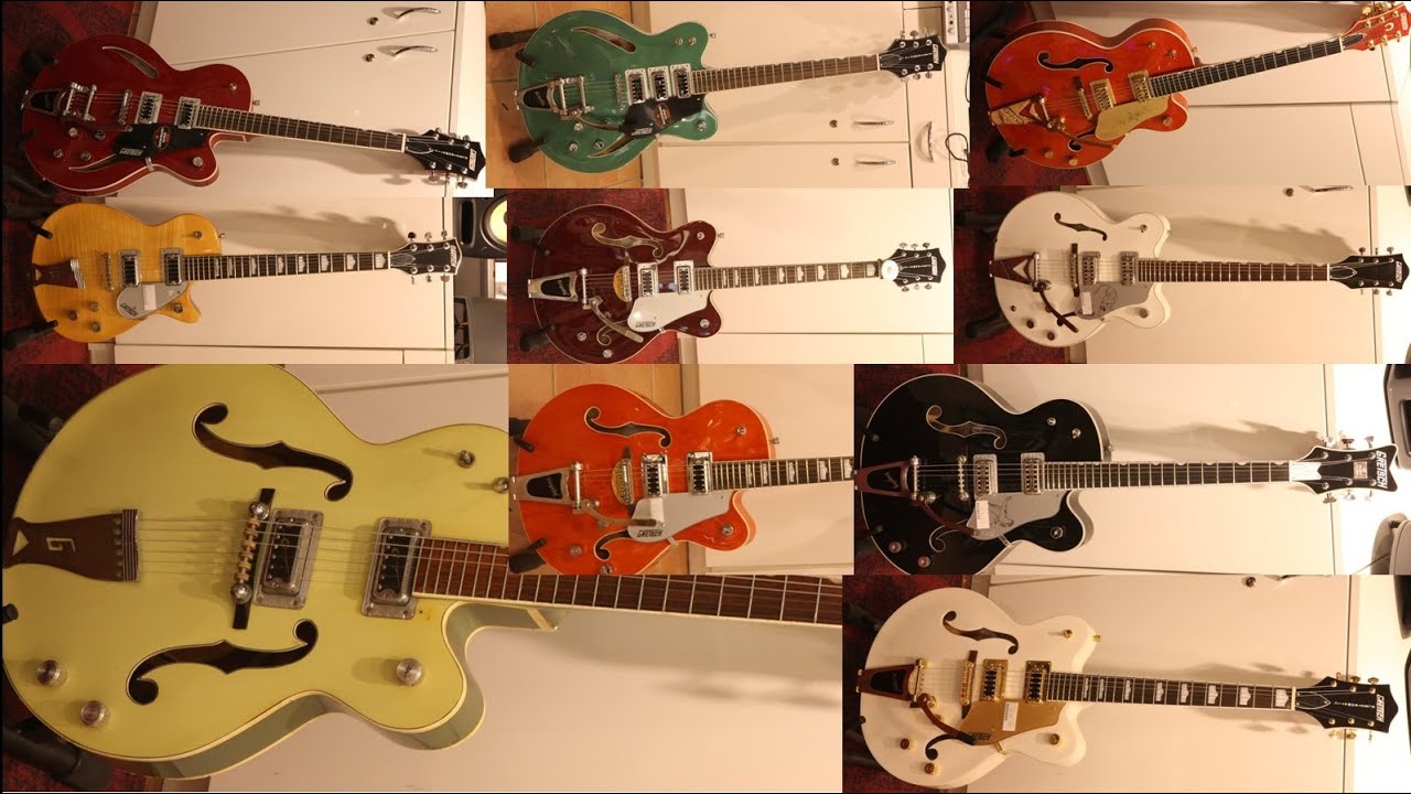 10 Gretsch Guitar Comparison - Shootout