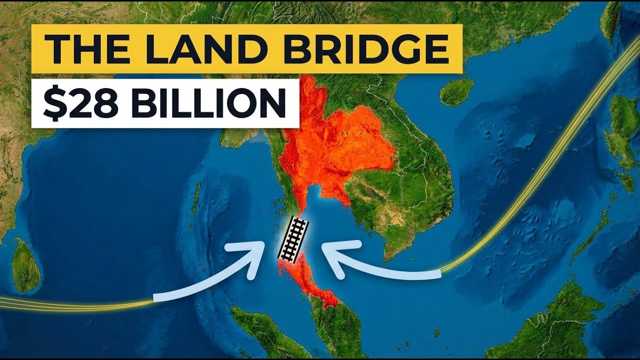 Thailand’s $28B Land Bridge: The Project That Could Bypass the Strait of Malacca
