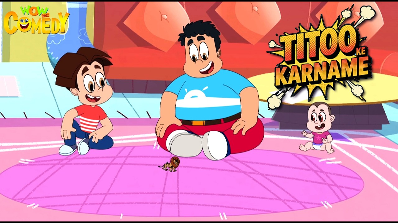 Titoo Ke Karname 100 | Titoo Funny Cartoon Compilation | Hindi Cartoon for Kids #titoo