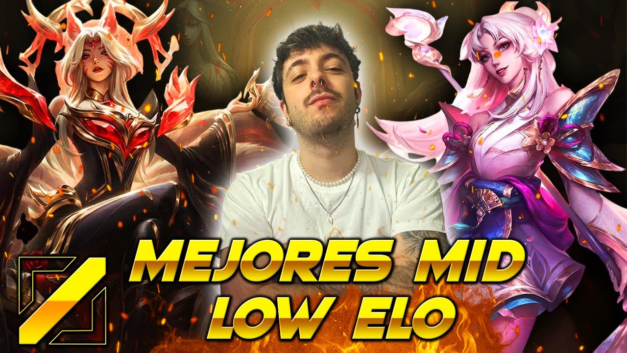TOP MID LANERS PARA SUBIR DE LOW ELO 😈🔥