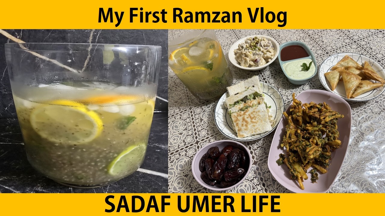My First Vlog || My Ramzan Vlog || First Vlog Ever! Ramzan Iftari at Home