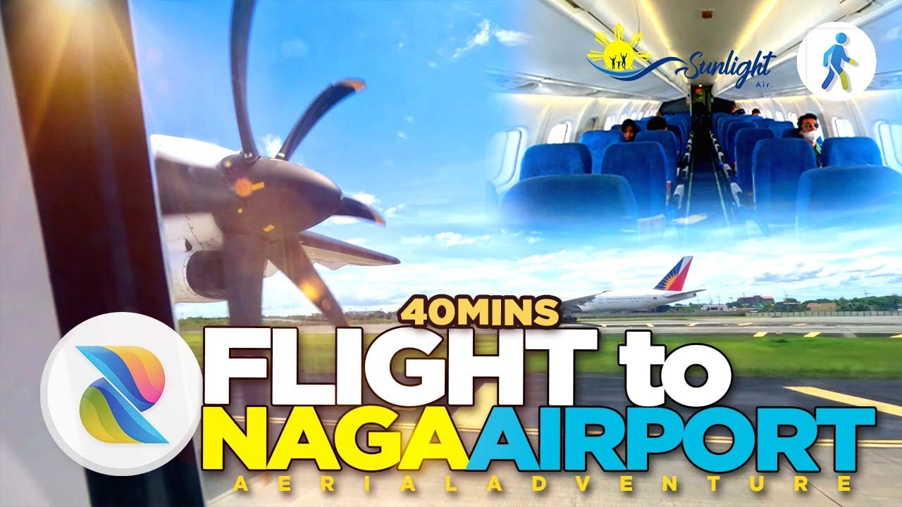 MANILA to BICOL✈️FULL EXPERIENCE | DOMESTIC FLIGHT SUNLIGHT AIR