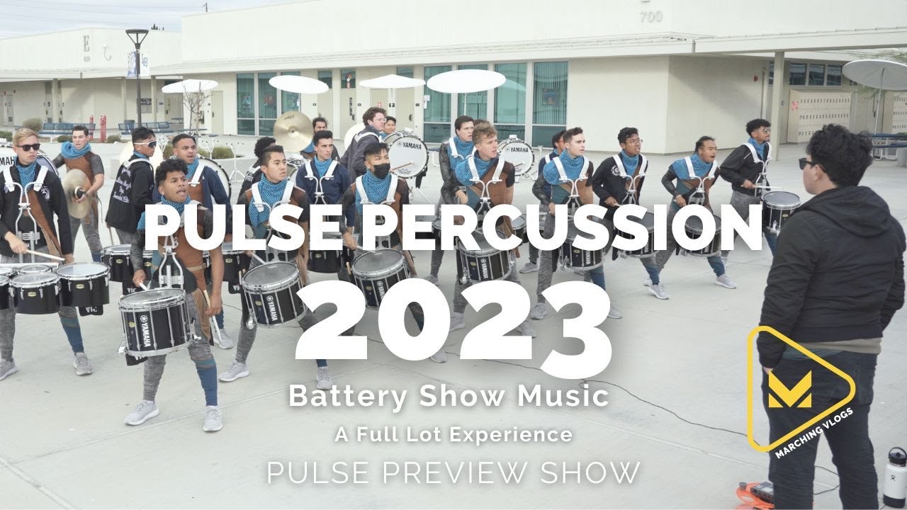 Pulse Percussion 2023 - Battery Show Music - A Full Lot Experience