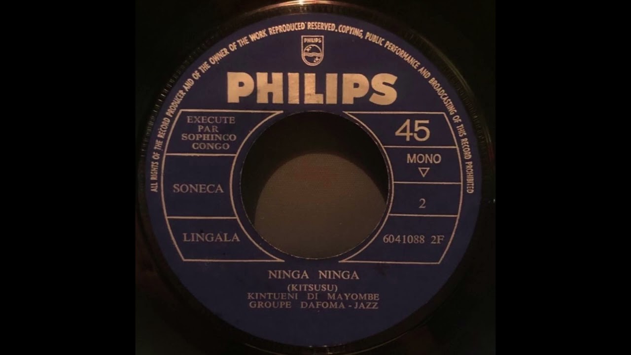 Kintueni Di Mayombe Groupe Dafoma-Jazz - Ninga Ninga (1970?, Philips - 6041088)