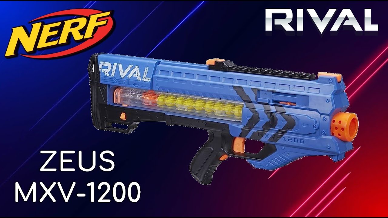 [REVIEW] Nerf Rival Zeus MXV-1200 | Semi-Auto Thumper!