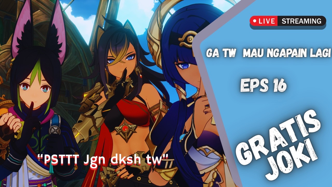 Free joki genshin lagi, mari mampir yang mw dijoki