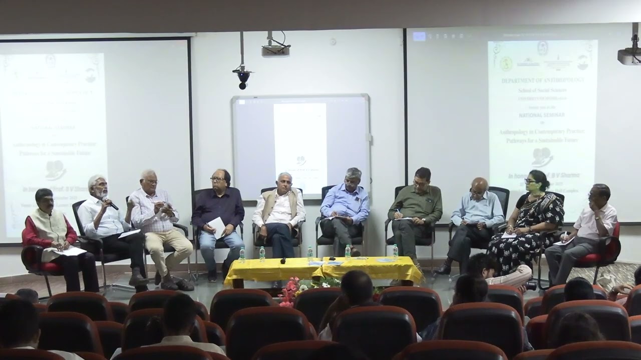 Round Table Session || Invited Speakers || National Seminar || Anthropology || UoHyd || AICP-2025 ||