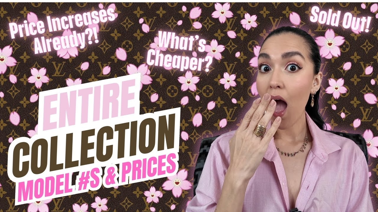 Louis Vuitton x Takashi Murakami Cherry Blossom Collection | Full Overview + Prices & Model Numbers!