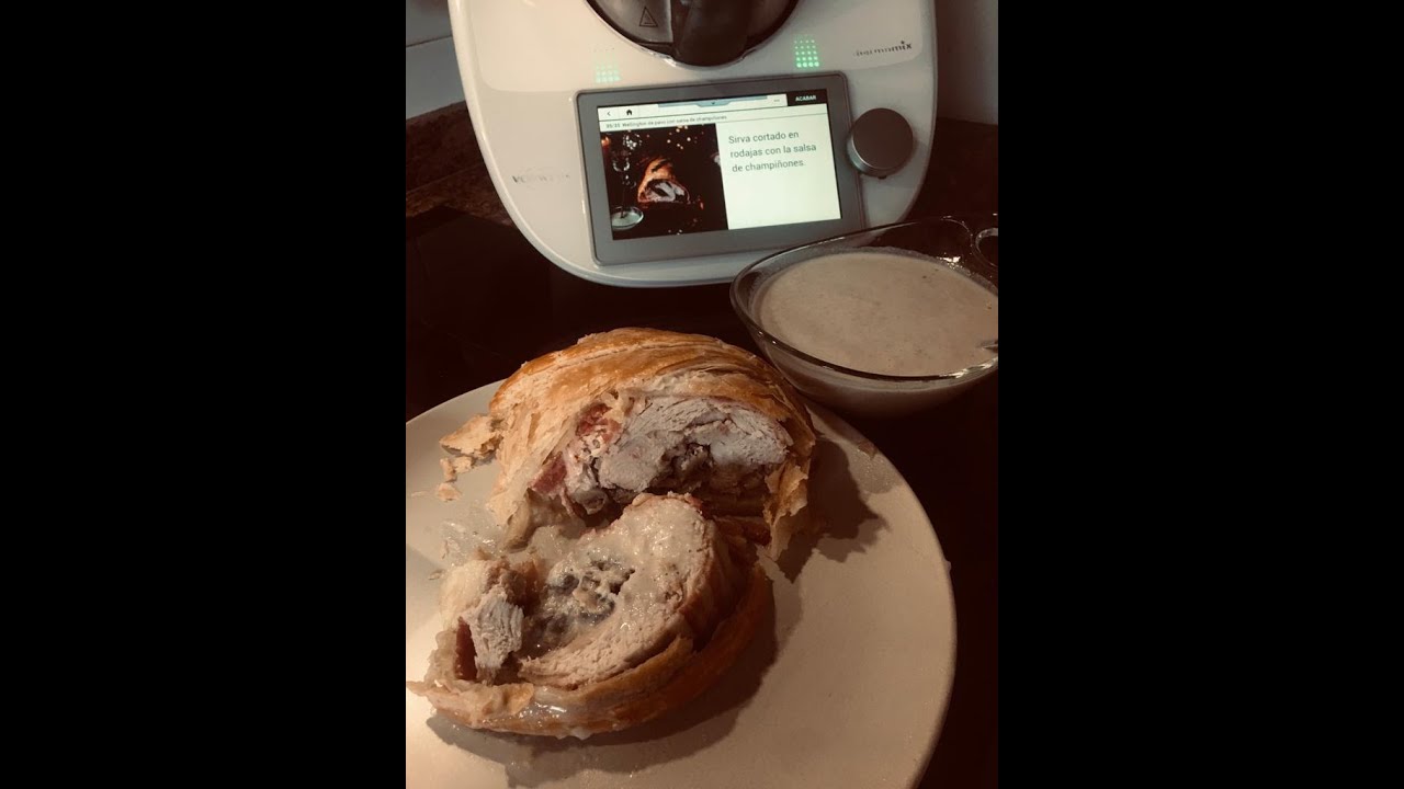 WELLINGTON DE PAVO CON SALSA DE CHAMPIÑONES #recetas  #thermomix