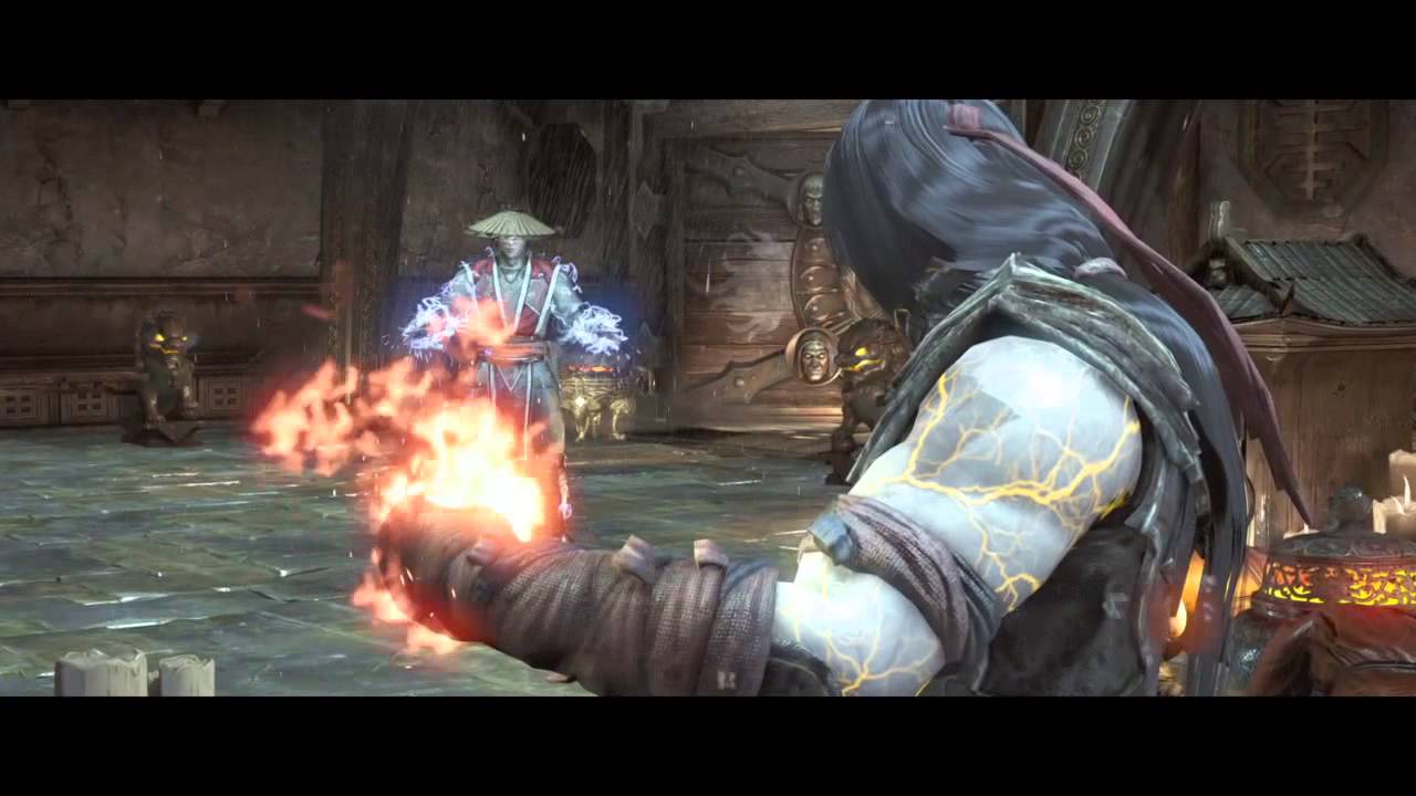 Mortal Kombat X: Raiden vs. Liu Kang Intros