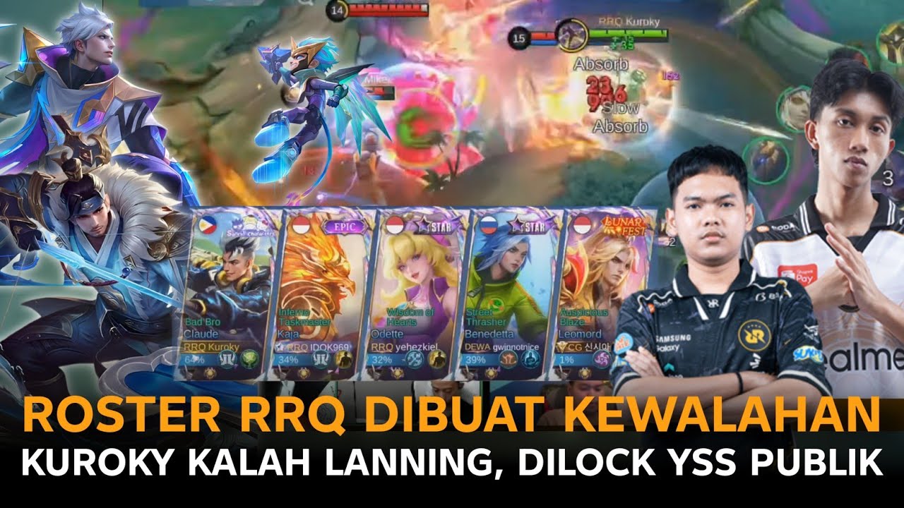 GILA YI SUN-SHIN PUBLIK YANG SATU INI, NAHAN RRQ SAMPE LATEGAME