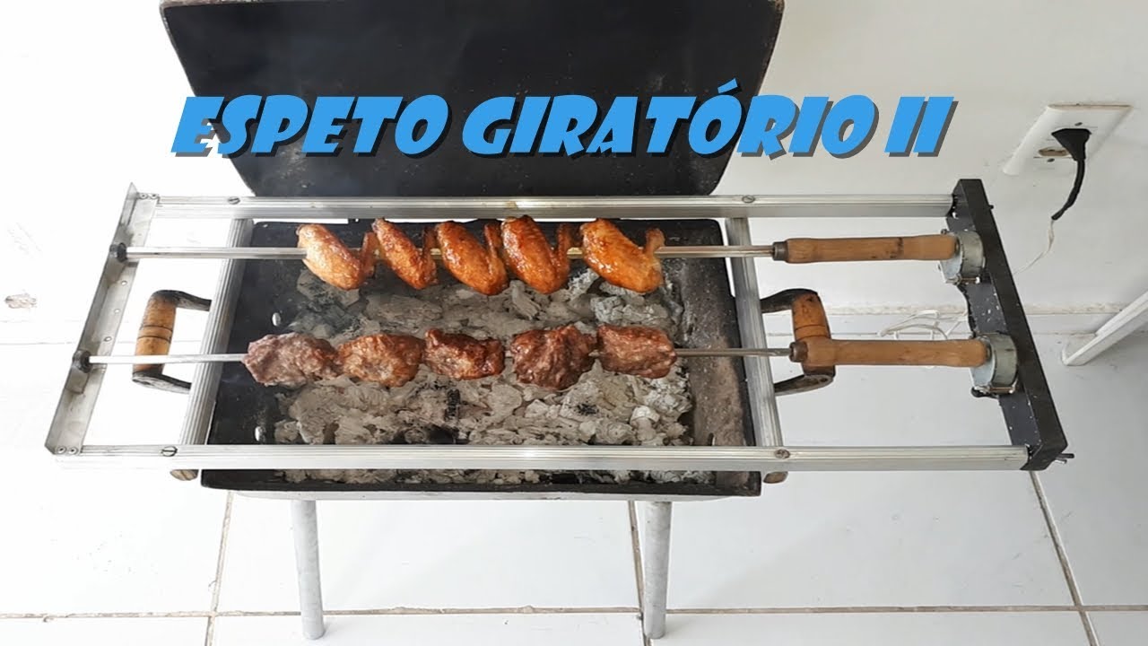 Como fiz meu Espeto Giratório II