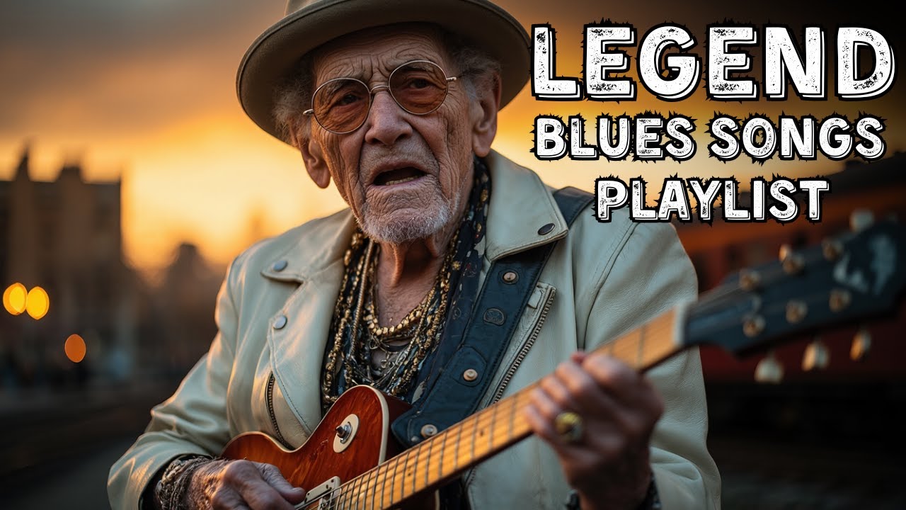 LEGEND Blues Playlist 🎸 Best Slow Blues Songs for Deep Relaxation & Soulful Vibes