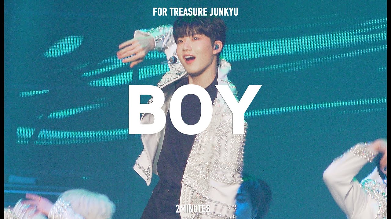 [4K] 221112 HELLO in SEOUL -BOY 보이 트레저 TREASURE 준규 직캠 JUNKYU Focus.