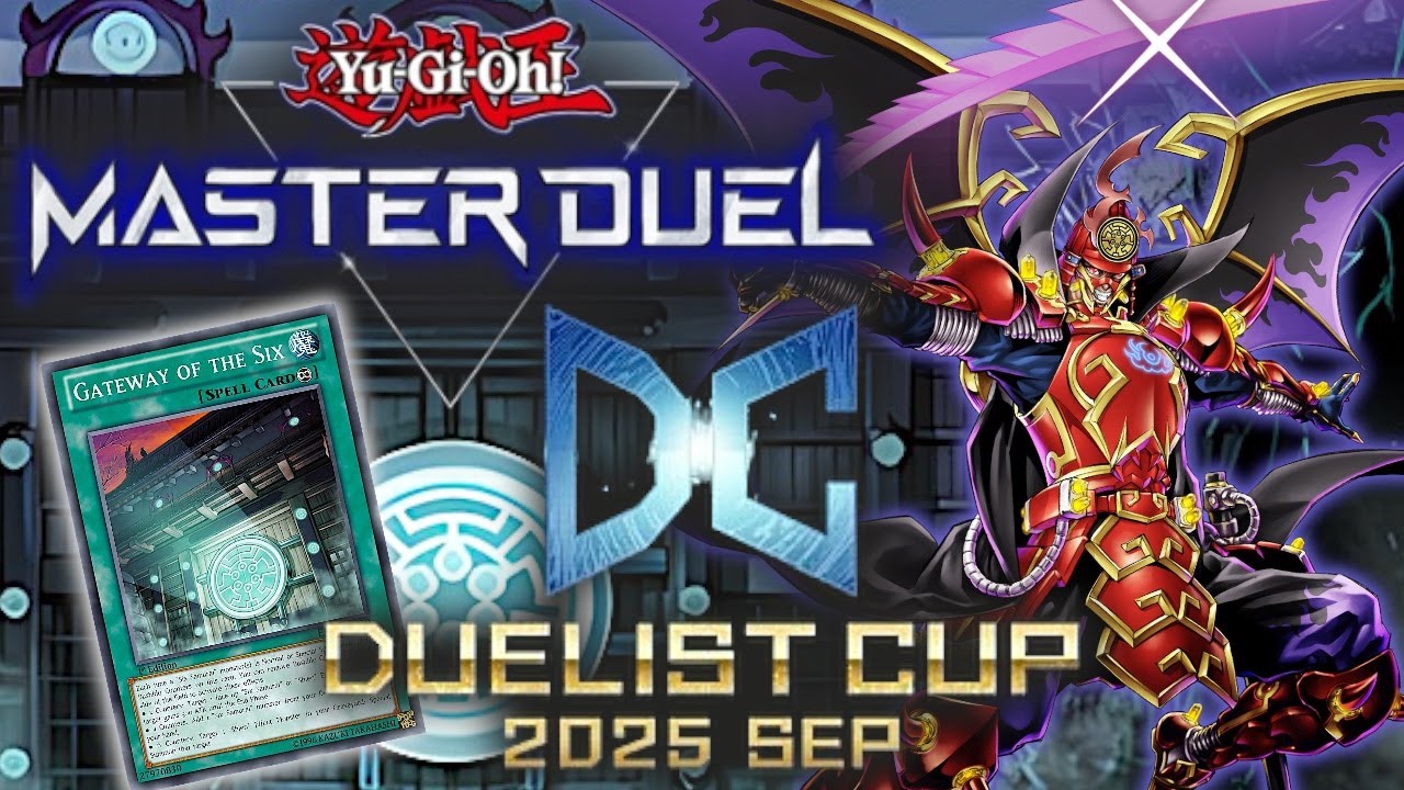 Yugioh Master Duel - SIX SAMURAI CLEAN SWEEPING DUELIST CUP SEP 2025