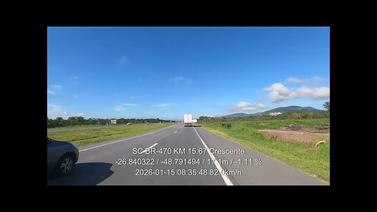 BR 470 | Janeiro - 2026 km 0,0 ao 302,10