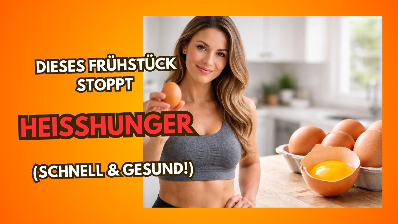 Dieses Frühstück stoppt Heißhunger schnell & gesund!