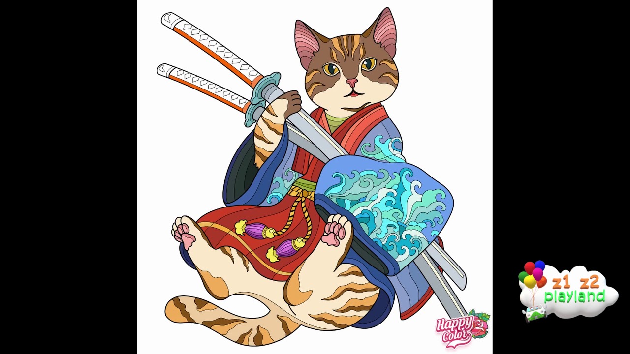z1z2 playland Happy Color - Cat