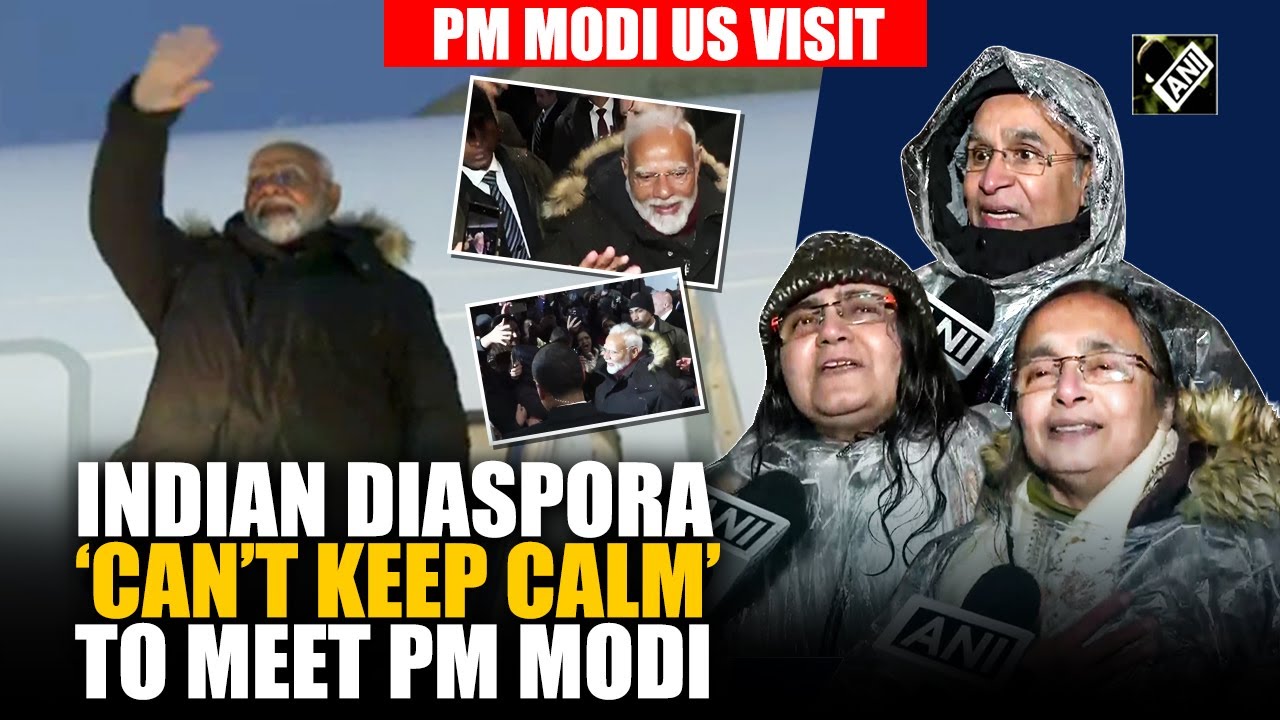 “His humility is so touching…” PM Modi arrives at Blair House, greets members of Indian diaspora
