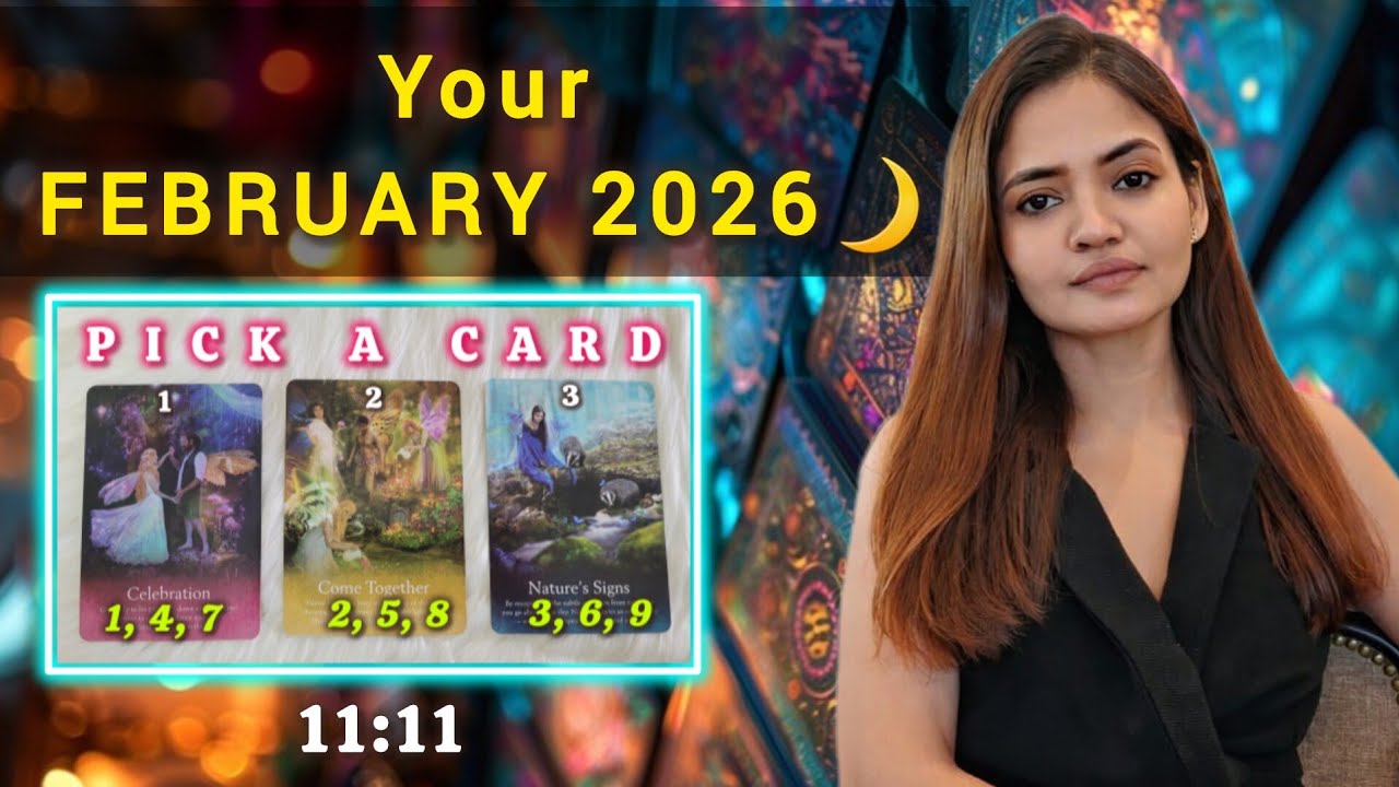 🎯🦄FEBRUARY 2026●🌷LOVE•CAREER•EXAMS•MONEY●🌈PICK A CARD●💎TAROT by NAZISH