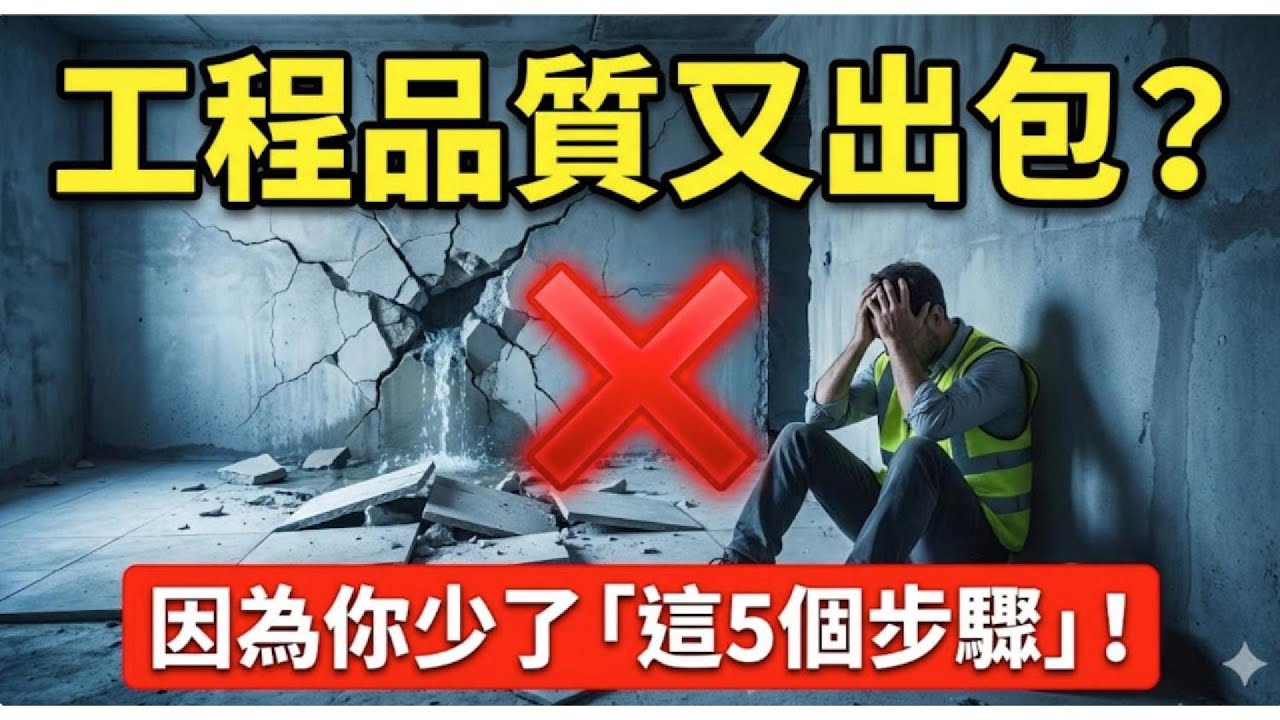 工程公司最該做的第一件事：五段流程