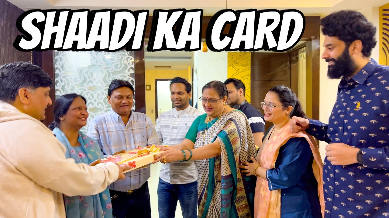 Bhabhi ke Ghar diya Meri Shaadi ka Card !!