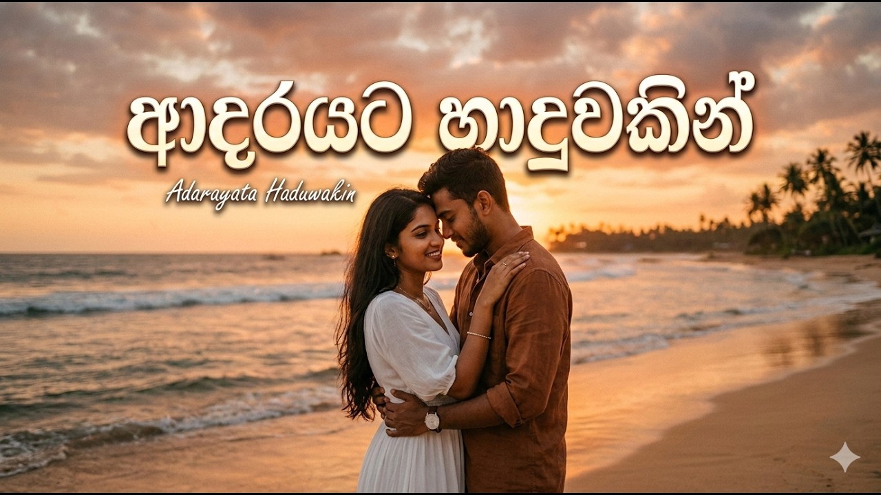 Aadarayata Haaduwakin (ආදරයට හාදුවකින්) - New Sinhala Song