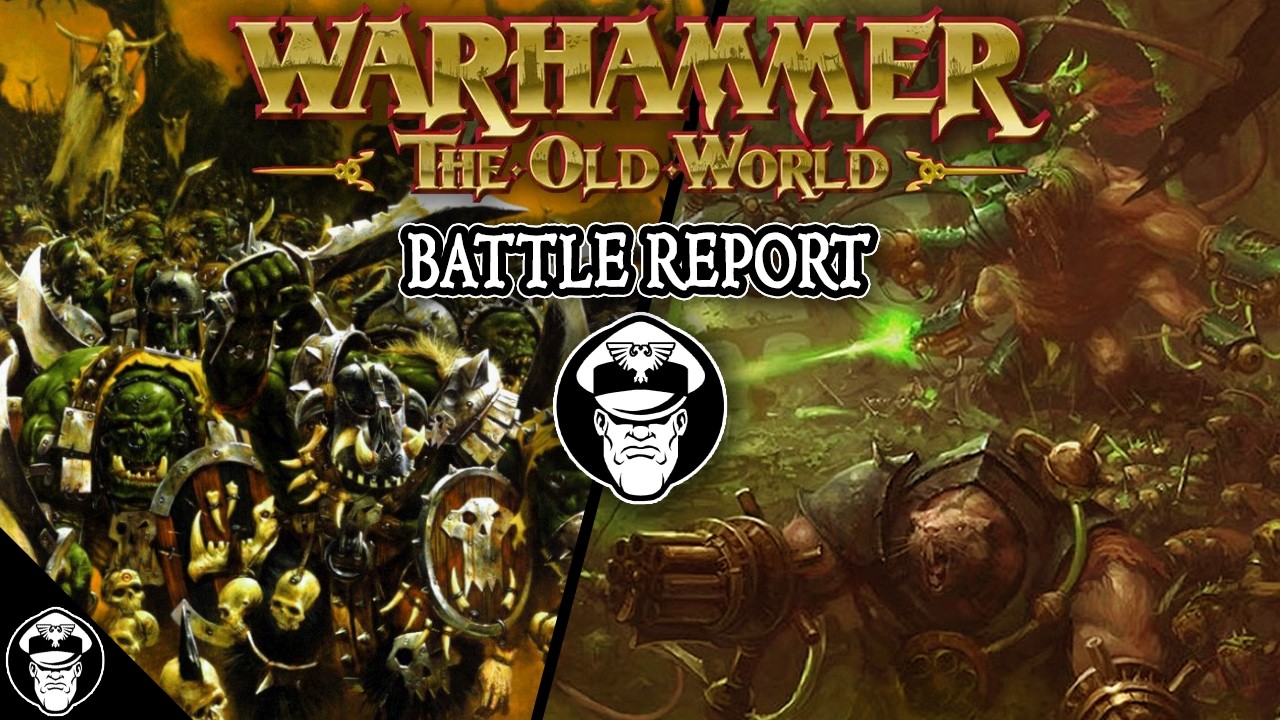 Brawn Vs Brains! Orcs & Goblins Vs Skaven | 2000pts Battle Report | Warhammer: The Old World