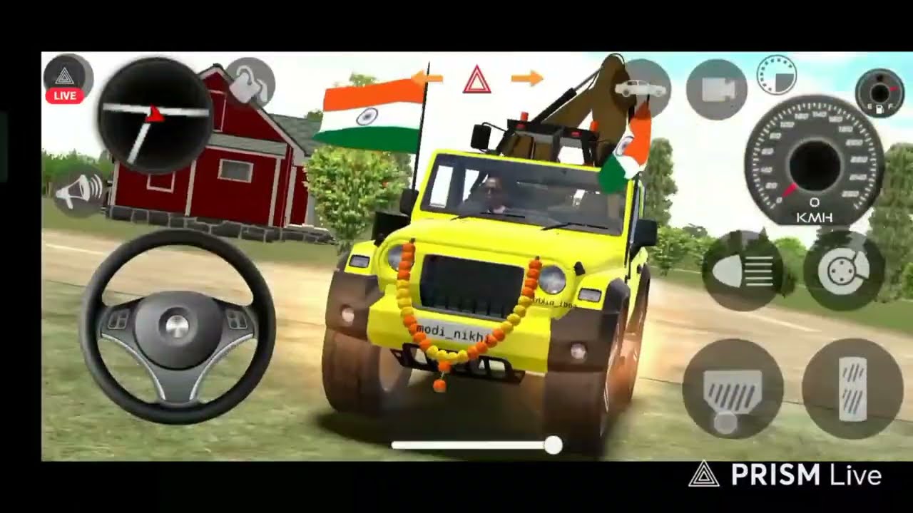 Sadak ke aage Thar  mahindra Thar games: indian thar (gadi wala games) car game android game-#2026