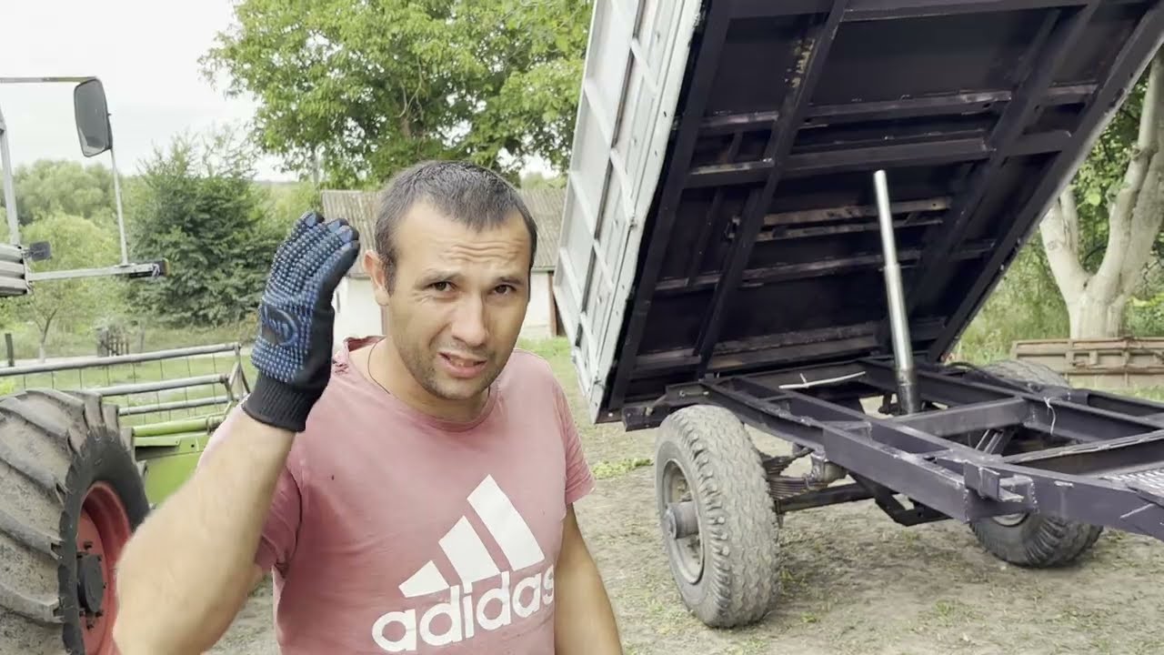 🛑ВСЕ Кінець ❗️Причіп ПОКИНУВ ЧАТ🥵 Переламали раму прицепа😱 Рихтовка Покраска 1ПТС4❗